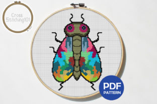 Bee Modern Cross Stitch Pattern – A Creative Guide for Beginners and Enthusiasts