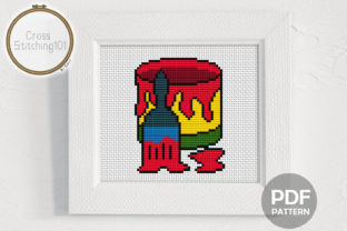 Brush N Bucket Modern Cross Stitch: A Creative and Accessible Craft for All
