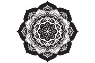 Exploring the Mandala Vector Art Pattern Black 85: A Versatile Design for Creative Projects