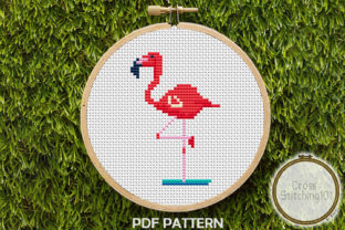 Flamingo Modern Cross Stitch Pattern: A Contemporary Take on a Classic Craft