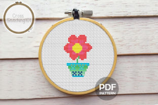 Flower Petal Modern Cross Stitch Pattern: A Versatile Choice for Enthusiasts