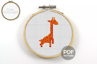 Giraffe Modern Cross Stitch Pattern: A Creative and Versatile Craft Project