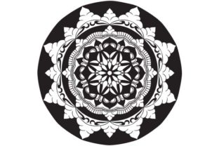 Mandala Vector Art Pattern Black 83: A Modern Design Staple for Creatives and Businesses
