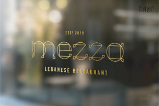 Mezza: A Modern Typeface Inspired by Geometric Elegance