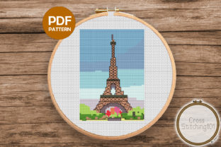 The Eiffel Tower Modern Cross Stitch: A Fusion of Tradition and Innovation